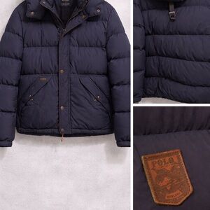 Polo Ralph Lauren Hooded Men’s Navy Puffer Jacket – Size 2X – Like New